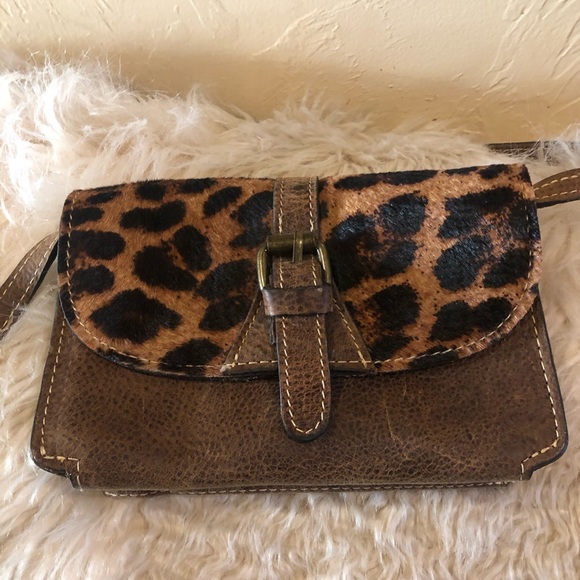 Patrica Nash Leopard Crossbody bag